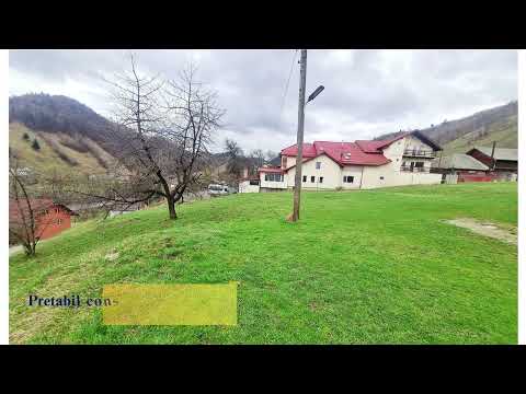 Teren 1.450 mp intravilan, la DN, cu priveliste de carte postala, Bran, Moieciu, Brasov — Video