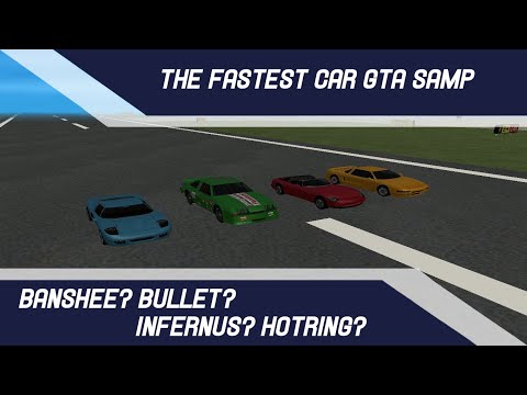 INFERNUS vs BULLET vs BANSHEE vs HOTRING RACER: КТО БЫСТРЕЕ? GTA SAMP
