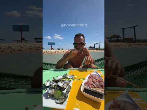 Um paraíso chamado Galinhos ❤️ #natalrn #praiasdonordeste #riograndedonorte #galinhosrn