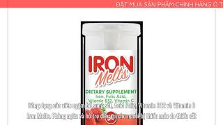 Iron Melts Viên Uống Bổ Sung Sắt 50 Viên