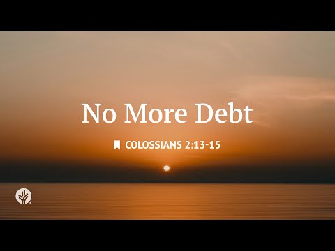No More Debt | Audio Reading | Our Daily Bread Devotional | January 2, 2026