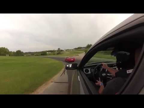 2011 MUSTANG GT HPDE at Grattan with 3 Balls racing group 2 session 2