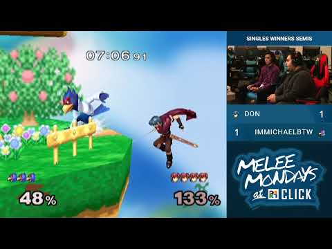 Melee Mondays at Click #36 — Singles WS — Don vs Immichaelbtw