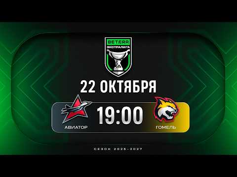 Авиатор - Гомель | 22.10.2026 | Betera-Экстралига | Прямая трансляция