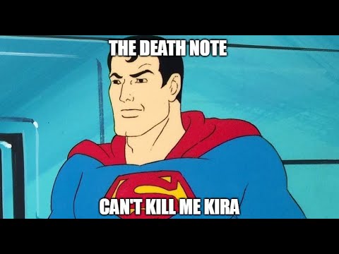 SUPER-MAN VS THE DEATH-NOTE