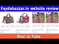 Faydabazzar.in review/ Fayda bazzar real or fake/ Faydabazzar.in