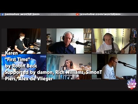 World Jam 17  - 80's Night - First Time (Robin Beck Cover) - Featuring  'Strangers To Riches'