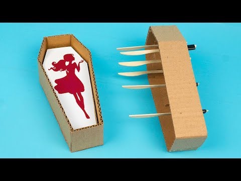 HOW TO MAKE MAGIC BOX FROM CARDBOARD