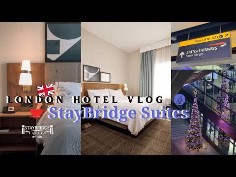 London Heathrow Terminal 5 Hotel || Staybridge Suites London || Layover @ T5