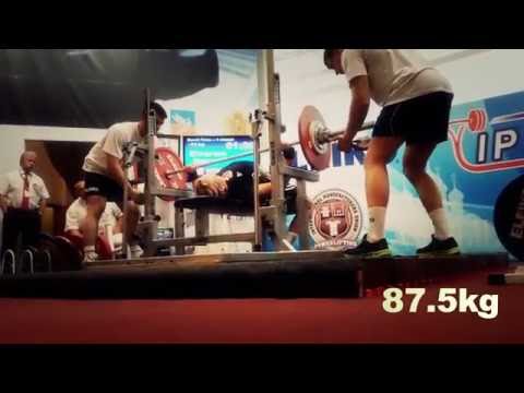 André Midtby & Marte Elverum | jr.World Championship Classic Powerlifting 2013