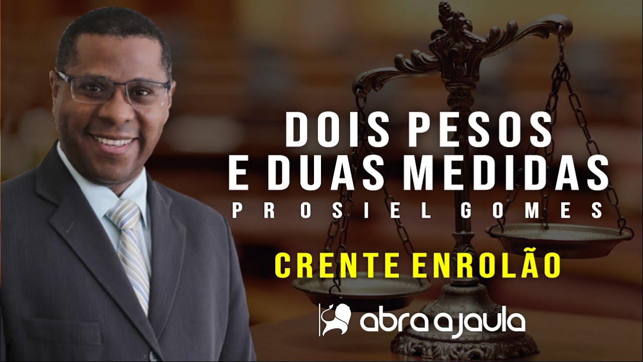 Dois Pesos e Duas Medidas (Crentes Desonestos) | Pr Osiel Gomes