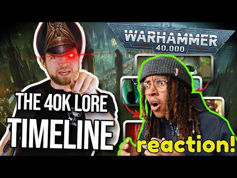What is Warhammer 40,000 | Timeline of 40k Lore | REACTION!