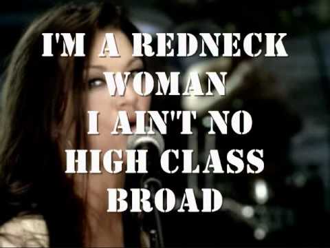 Redneck Woman by Gretchen Wilson (lyrics)