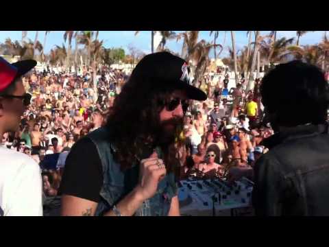 Justice, Gasaffelstein, & Boys Noize on private island in Bahamas Holy Ship