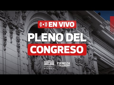 🔴 EN VIVO: Pleno del Congreso aborda Ley de Presupuesto 2026 | 25 DE NOVIEMBRE DEL 2025