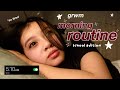 grwm: SCHOOL MORNING ROUTINE🕔(8th grade) waking up at 5 am, mid year update, what's in my backpack