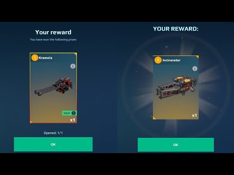 War Robots:Getting kramola and incinerator.