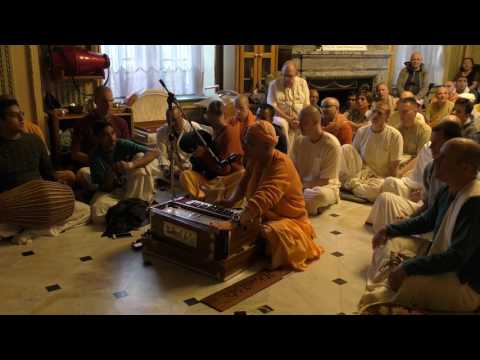 HH Kadamba Kanana Swami - welcome kirtan 24.04.2017