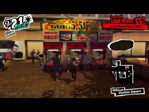 Persona 5 playthrough pt84 - The New Guy/Hanging Out w/Ann