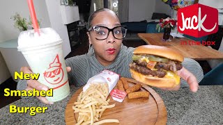 The LAST THING I CRIED ABOUT + TRYING JACK IN BOX NEW SMASHED DOUBLE BACON BURGER!