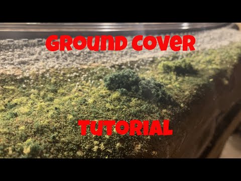 Model Railroad Ground Cover Tutorial