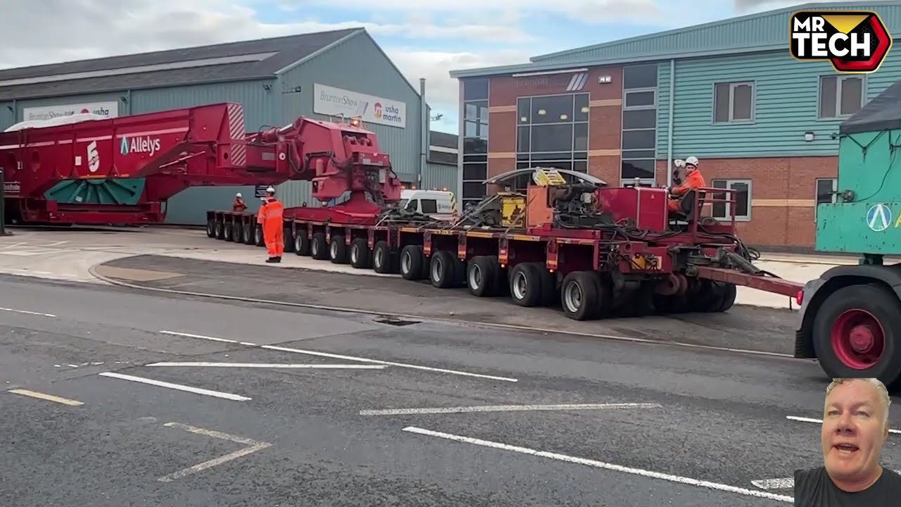 Extreme Dangerous Transport Skill Operations Oversize Truck, Biggest Heavy Equipment Machines#18