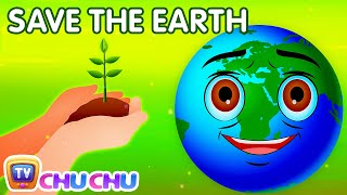 Here We Go Round the Mulberry Bush | Save the Earth from Global Warming | ChuChu TV