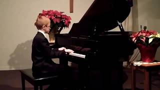 O Holy Night piano solo by Jeffrey Byer, age 15, his own arrangement!