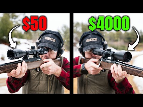 $50 vs $4000 Rifle Scopes (Surprising Results)