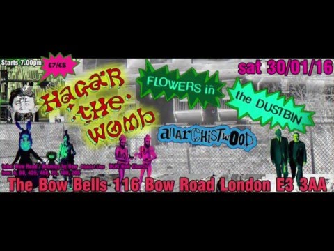 anarchistwood + flowers in the dustbin + hagar the womb = imbolc