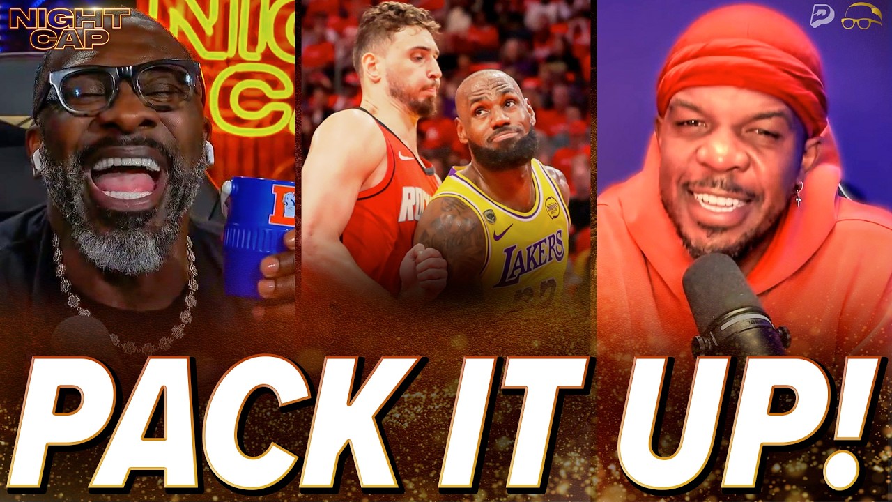 Shannon Sharpe GOES CRAZY After LeBron & Lakers Go Up 3-0 on Rockets | Nightcap