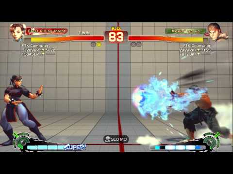 SSF4 AE 2012 - FTK Computer (Chun Li) Vs KaizenMaster (Ryu) - Casuals 05.25.12 G2