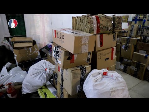 Груз гуманитарной помощи был доставлен военнослужащим силами общественников из Новоуральска