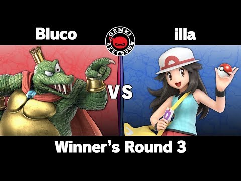 Genki Beatdown #6 - Bluco (King K. Rool) vs illa (PKMN) - Winner's Round 3
