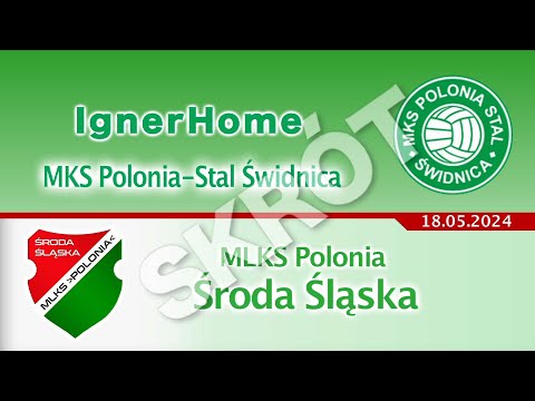 Polonia-Stal Świdnica - Polonia Środa Śląska / skrót meczu