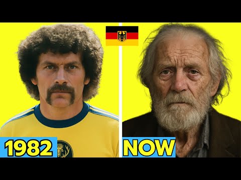 West Germany 🇩🇪 World Cup 1982 Squad ⚽ Then and Now