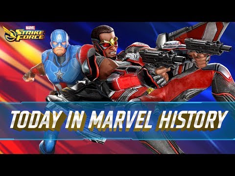 Captain America and Falcon - Today in Marvel History: September - Marvel Strike Force