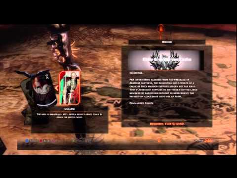 366 Dragon Age Inquisition Nightmare Walkthrough HD PS3 (Dagnas Red Lyrium Rune)