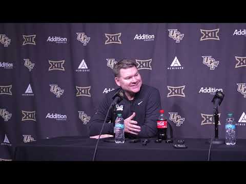 Arizona Basketball Press Conference - UCF Postgame
