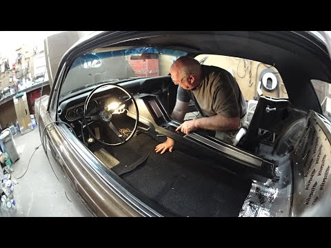 66 Mustang Betsy - Assemble 8 - Interior Install - Console Repair - Rear Firewall - Carpet - Seats