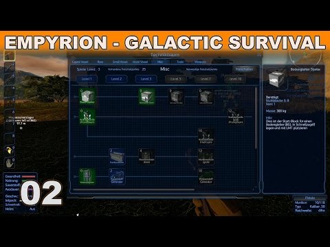 BASISBAU FÜR ANFÄNGER 🛠 Empyrion - Galactic Survival #02 (german/deutsch) 🛠 Let's Play Gameplay