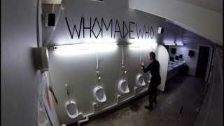 WhoMadeWho - sound installation - Hiding in Darkness