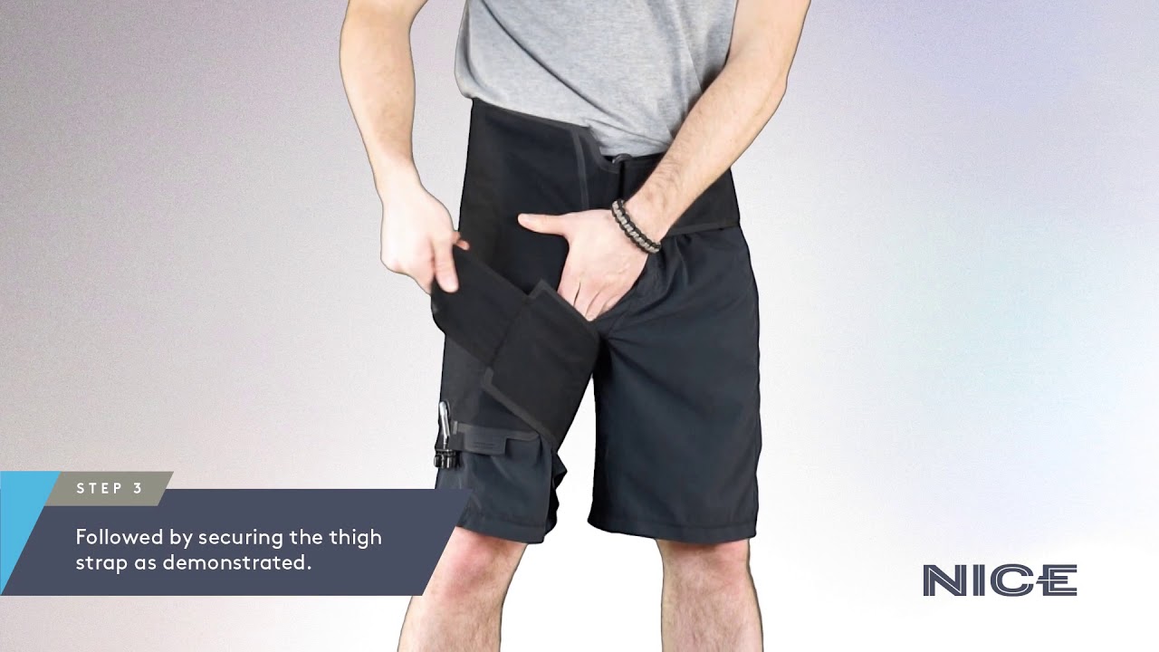 NICE Recovery Hip Wrap - Cómo usar el vendaje de cadera
