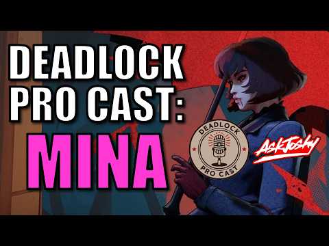 Deadlock Pro Cast 9: Mina 🎙️ eidorian Melee Creeps Night Shift NA Gameplay Build Guide Commentary