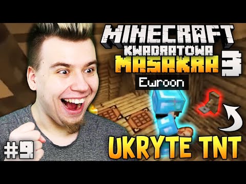 ROZPOCZYNAMY WOJNY PRANKOWE! Minecraft Kwadratowa Masakra 3 #9