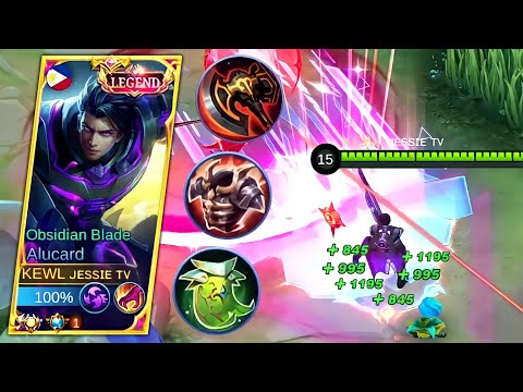 WHY ALUCARD TANK BUILD IS BROKEN!? | TOP GLOBAL ALUCARD SOLO RANKED GAMEPLAY
