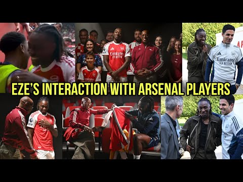Behind the Scenes: Eberechi Eze’s First Meeting with Arsenal Squad