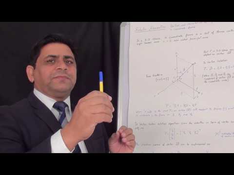 Robot Kinematics: coordinate frame (Basic Geometry) lecture 10206