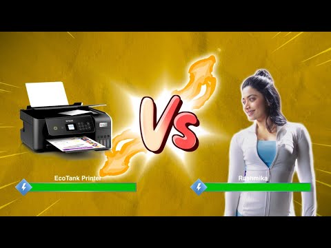 Rashmika Mandanna vs. an Epson EcoTank: Who wins!?
