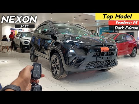 Tata Nexon Fearless Plus PS Dark Edition 2025 ❣️| Nexon Top Model Review 😍|